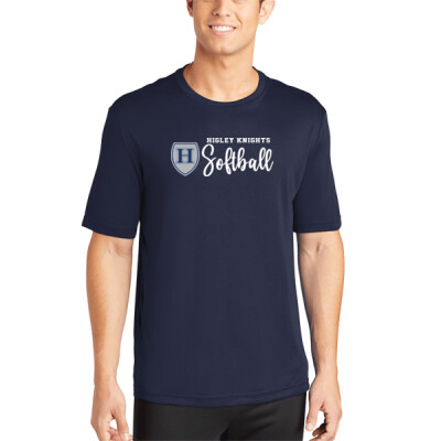 Adult Dri-Fit Performance Tee - cursive softball Thumbnail