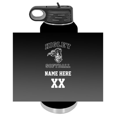 40 oz water bottle with player name/number Thumbnail