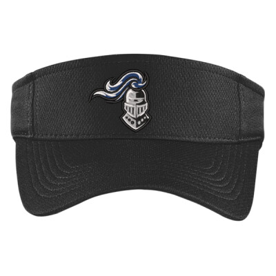 Embroidered Knight Visor with velcro back Thumbnail